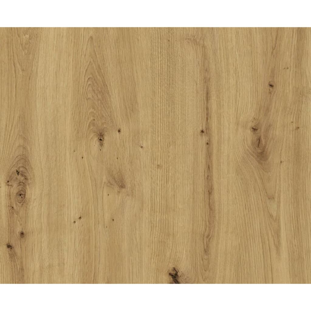 Wandgarderobe 108,9x1,5x28,1 cm Artisan-Eiche