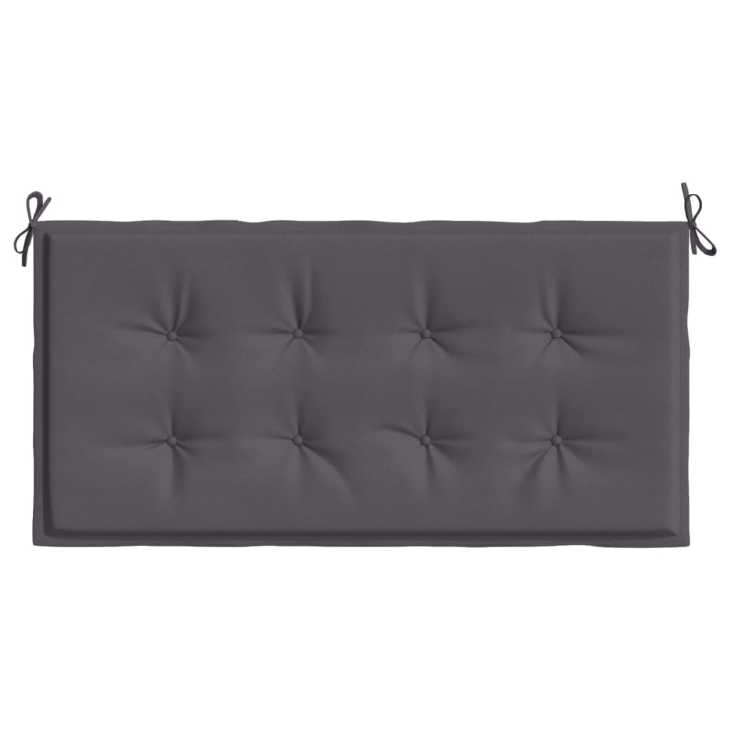 Gartenbank-Auflage Anthrazit 120x50x4 cm Oxford-Gewebe