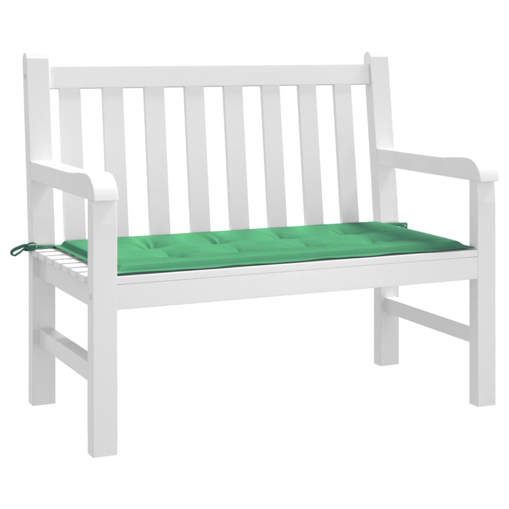 Gartenbank-Auflage Grün 120x50x4 cm Oxford-Gewebe