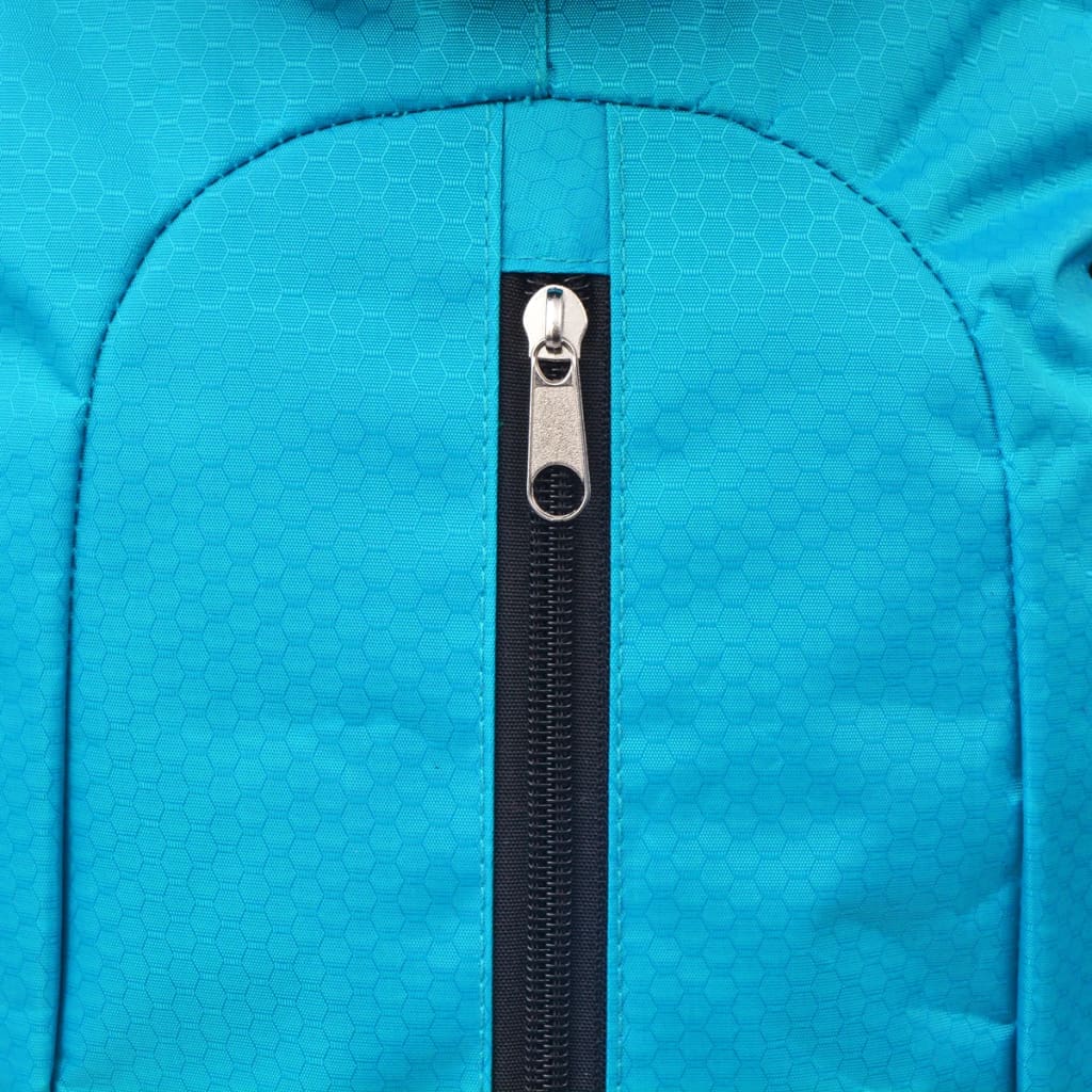 Wanderrucksack XXL 75 L Schwarz und Blau