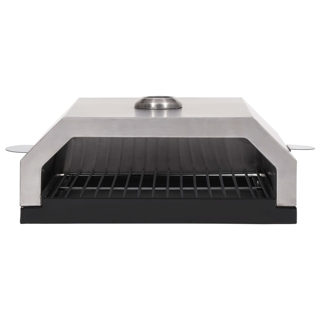 Pizzaofen mit Keramikstein für Gas-Kohlegrill