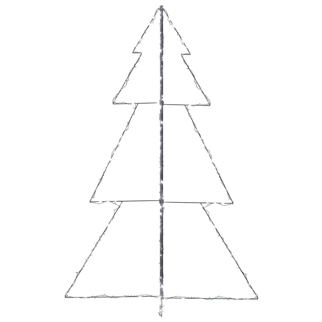Weihnachtsbaum in Kegelform 240 LEDs Indoor Outdoor 118x180 cm