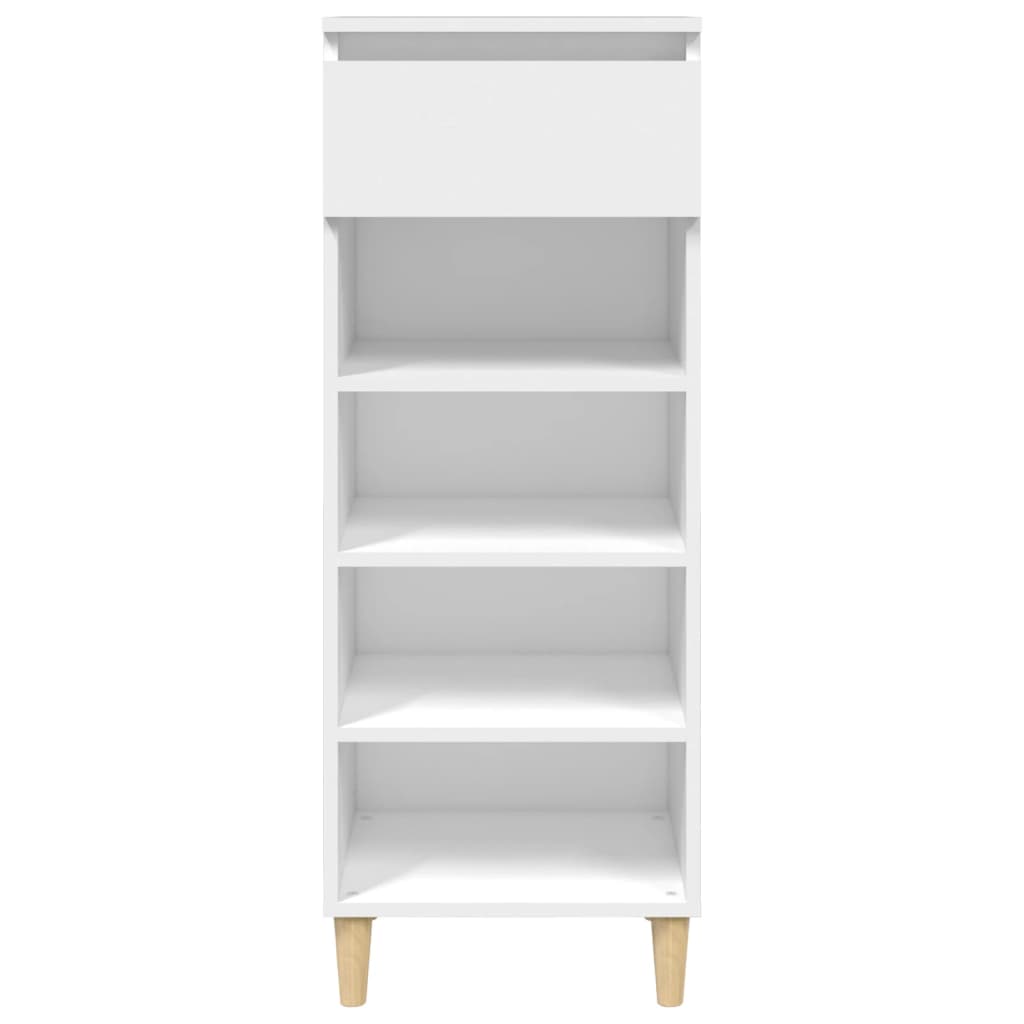 Schuhschrank Weiß 40x36x105 cm Holzwerkstoff
