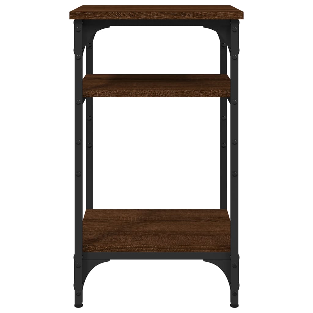 Beistelltisch Braun Eichen-Optik 35x30x60 cm Holzwerkstoff