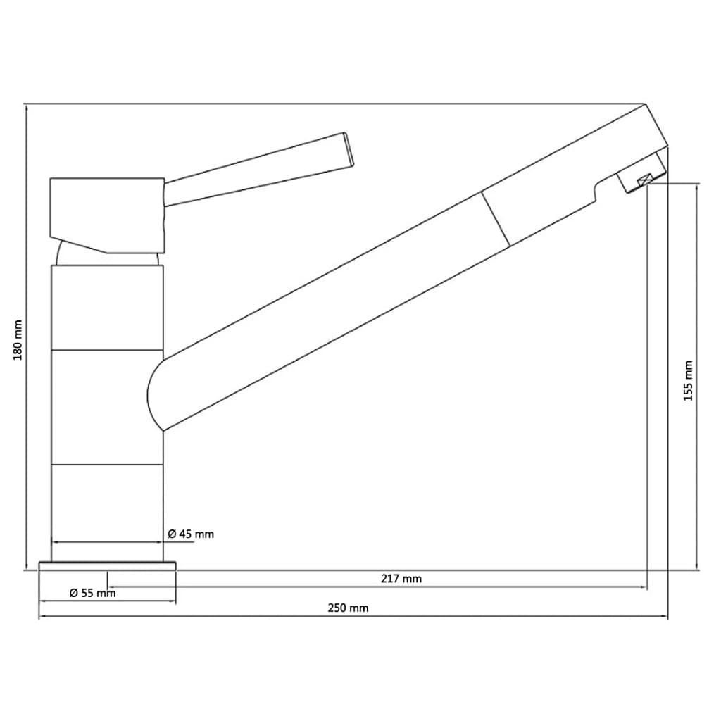 SCHÜTTE Spültischarmatur CORNWALL Kupfer-Optik