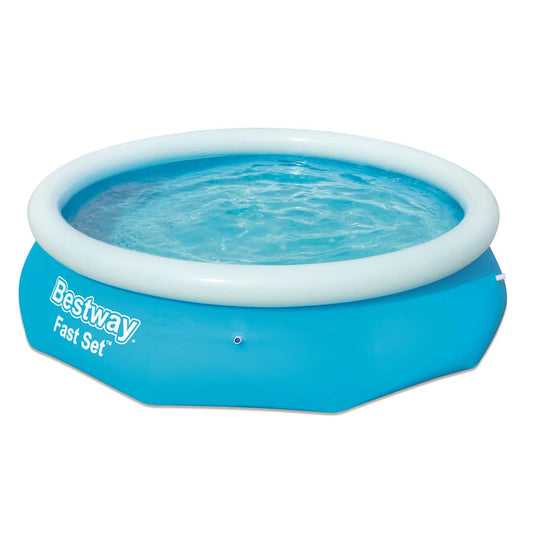 Fast Set Aufblasbarer Swimmingpool Rund 305x76 cm 57266