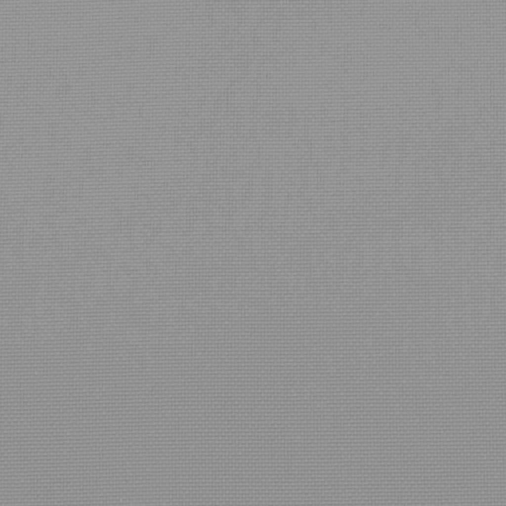 Gartenbank-Auflage Grau 100x50x4 cm Oxford-Gewebe