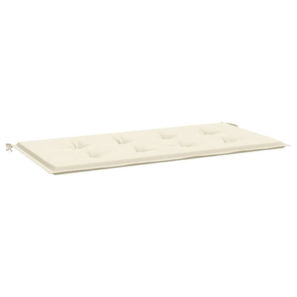 Gartenbank-Auflage Creme 100x50x4 cm Oxford-Gewebe