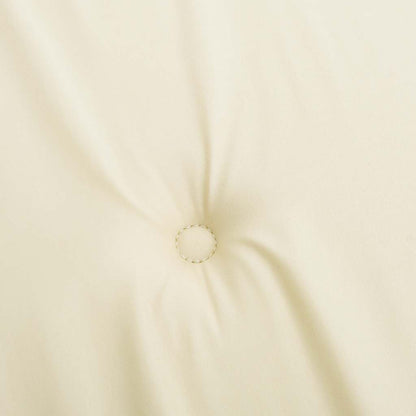 Gartenbank-Auflage Creme 100x50x4 cm Oxford-Gewebe