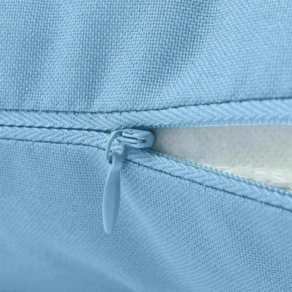 Gartenkissen 4 Stk. 60 x 40 cm Hellblau