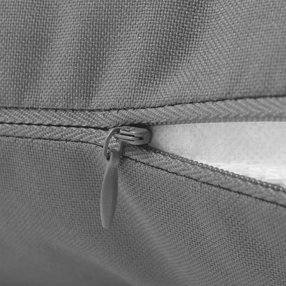 Gartenkissen 2 Stk. 60 x 40 cm Grau