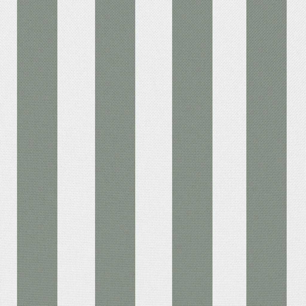 Gartenkissen 4 Stk. Streifenmuster 45 x 45 cm Grau