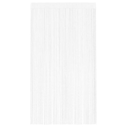 Fadenvorhang 2 Stk.100 x 250 cm Weiß