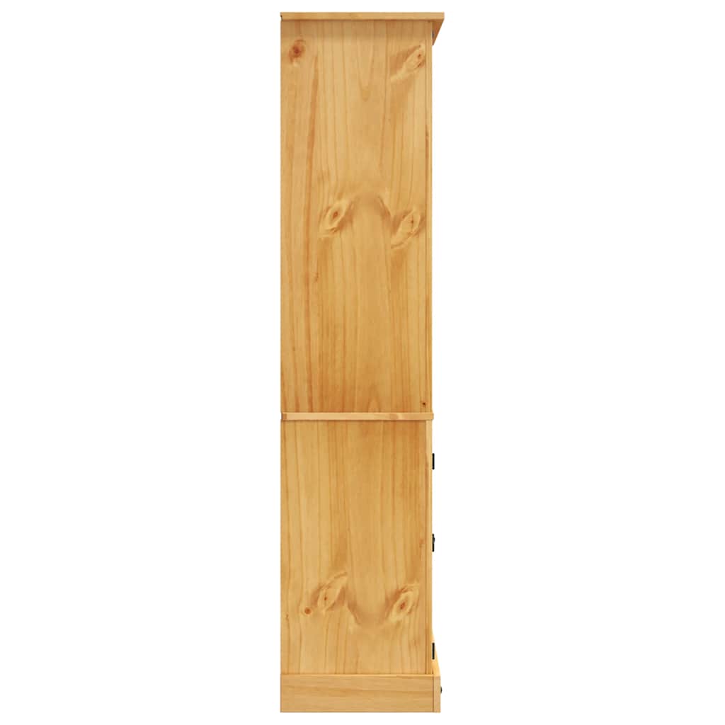 Buffetschrank Mexiko-Stil Kiefernholz 80x40x170 cm