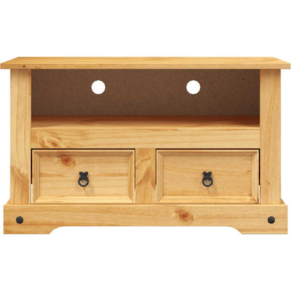 TV-Schrank Mexiko-Stil Kiefernholz 91x43x56 cm