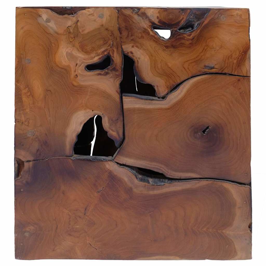 Hocker/Couchtisch Massivholz Teak