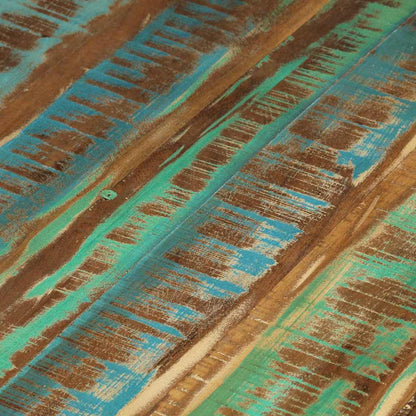 Couchtisch mit Ablage Altholz Massiv 65x32 cm