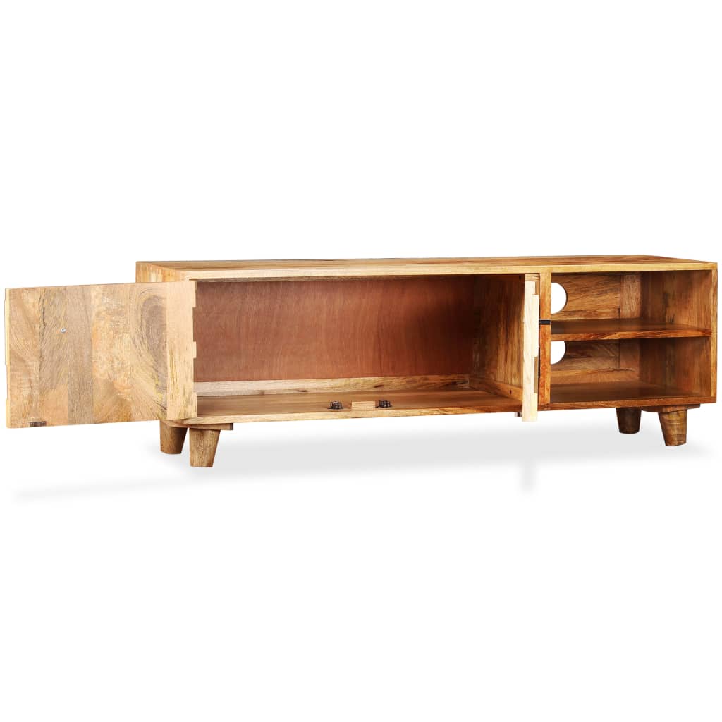 TV-Schrank Massivholz Mango 118x35x40 cm
