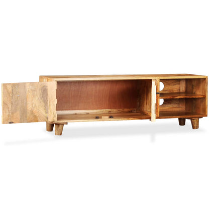 TV-Schrank Massivholz Mango 118x35x40 cm