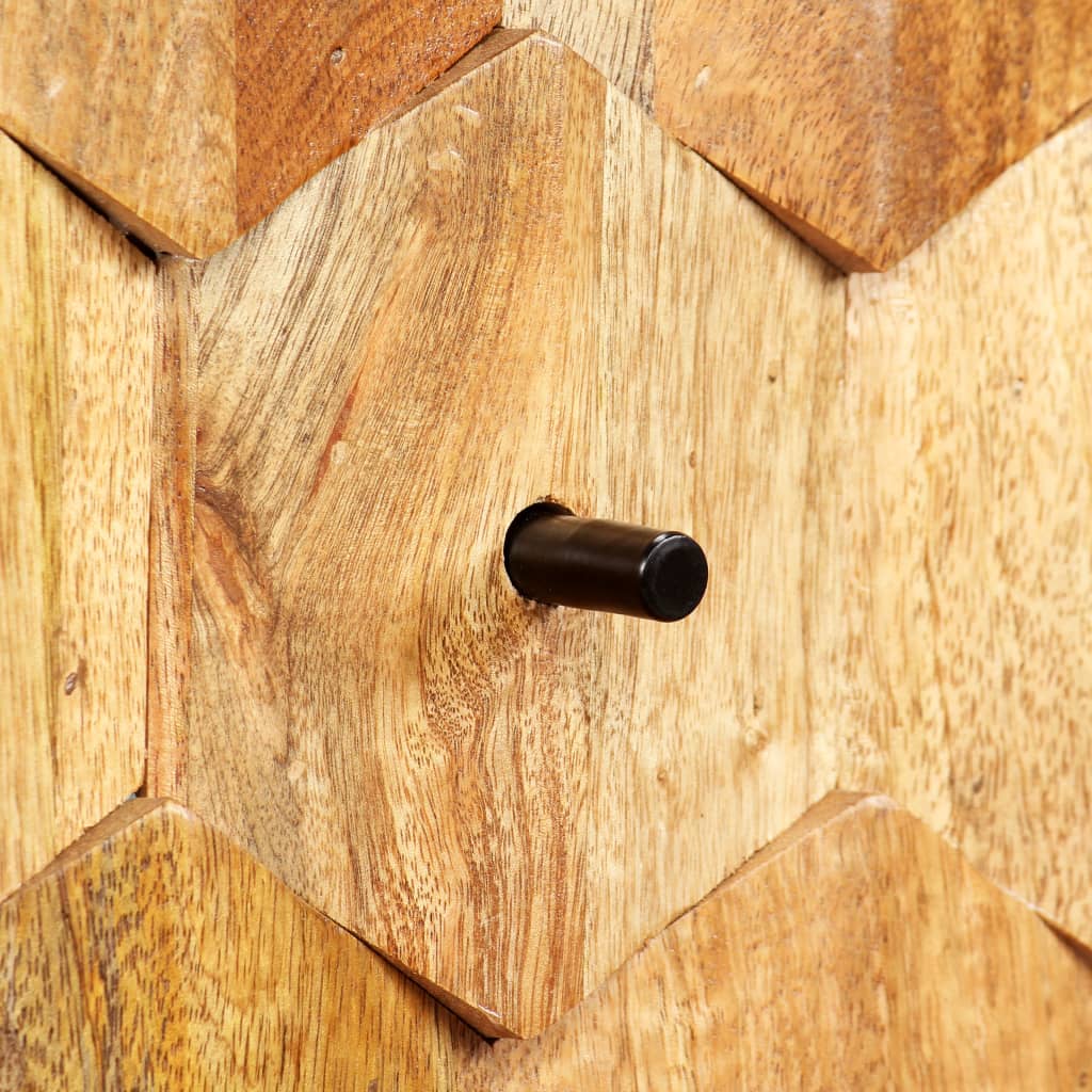 TV-Schrank Massivholz Mango 118x35x40 cm