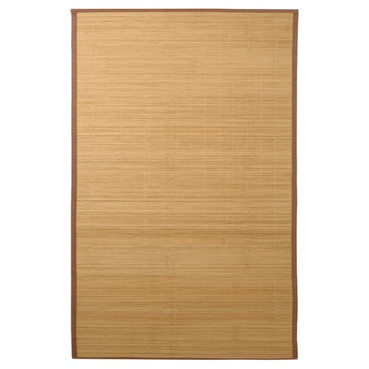 Teppich Bambus 100 x 160 cm Braun