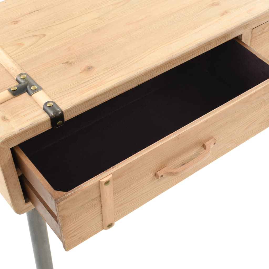 Konsolentisch Massivholz Tanne 115x40,5x76 cm