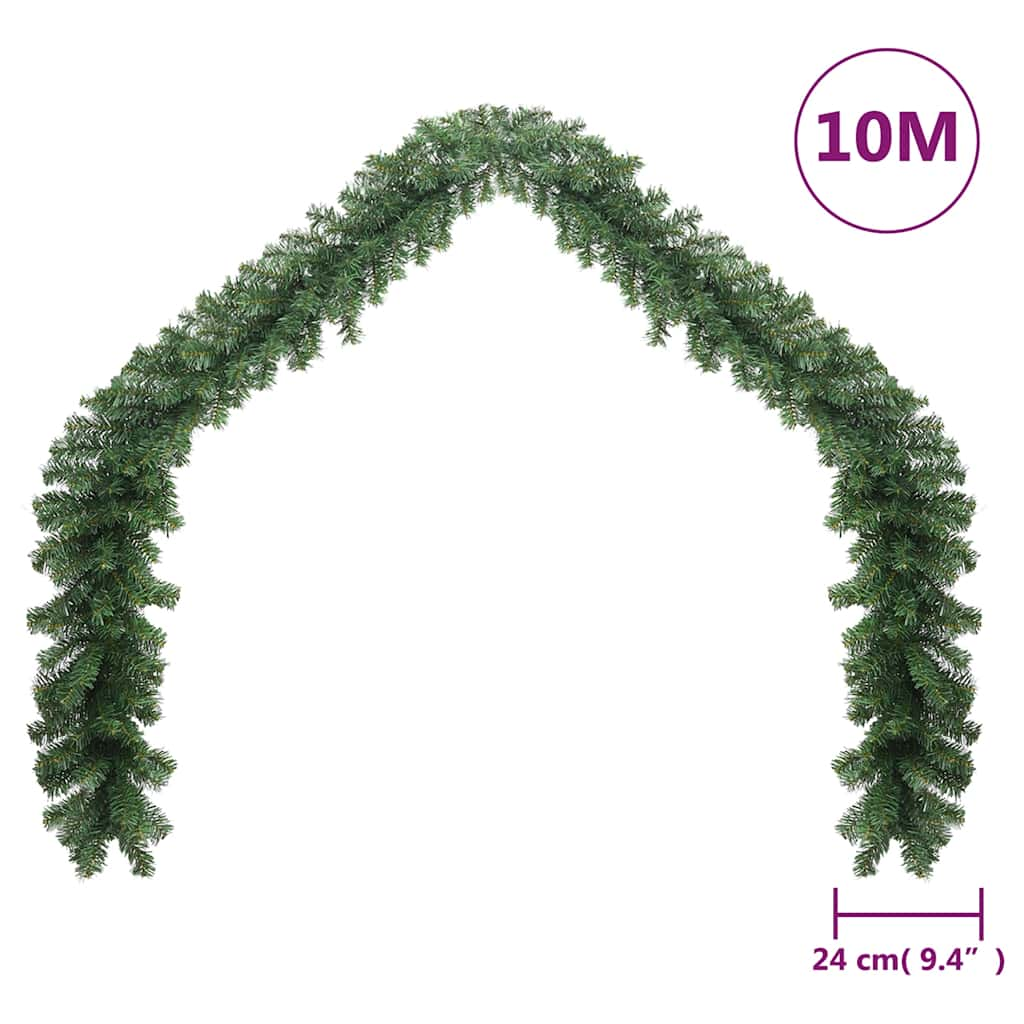 Weihnachtsgirlande PVC 10 m