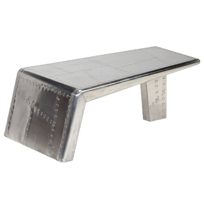 Aviator Couchtisch Aluminium Vintage Flugzeug Stil