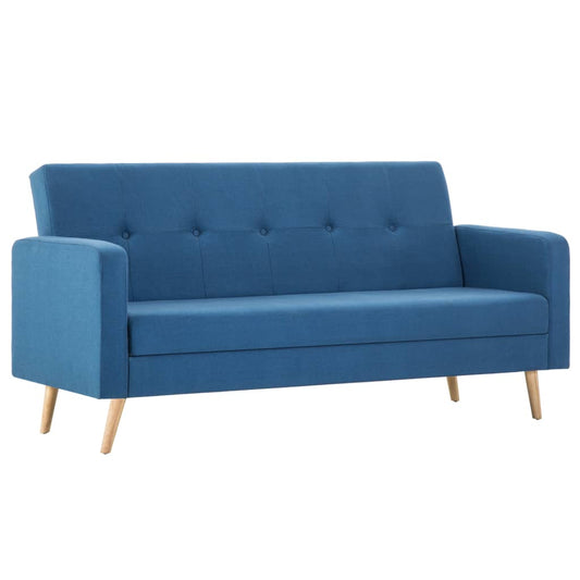 Sofa Stoff Blau