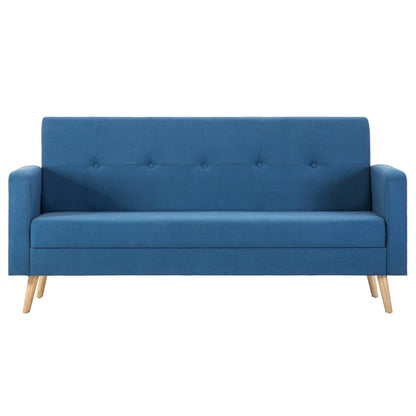 Sofa Stoff Blau