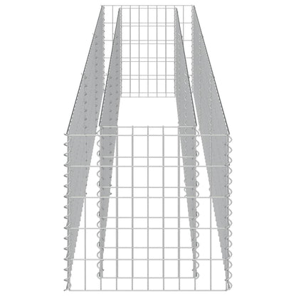 Gabionen-Hochbeet Verzinkter Stahl 270×50×50 cm