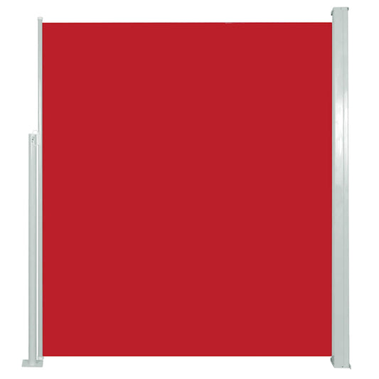 Ausziehbare Seitenmarkise 140x300 cm Rot
