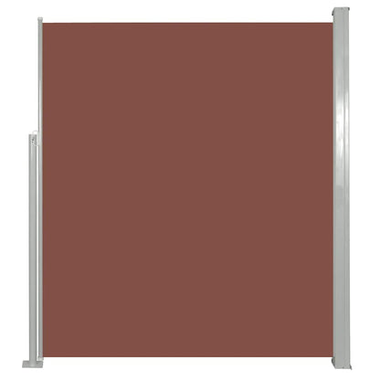 Ausziehbare Seitenmarkise 140x300 cm Braun