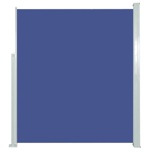 Ausziehbare Seitenmarkise 120x300 cm Blau
