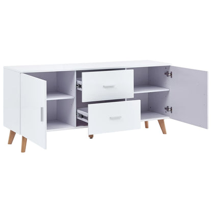 Sideboard Weiß 160×40×70 cm MDF