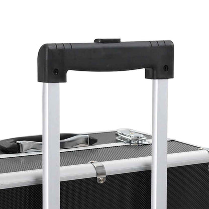 Kosmetikkoffer Aluminium Schwarz