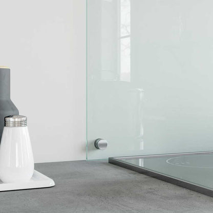 Küchenrückwand Transparent 80×50 cm Hartglas