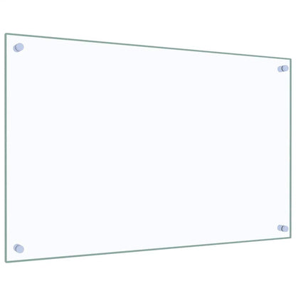 Küchenrückwand Transparent 80×50 cm Hartglas