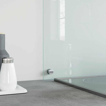 Küchenrückwand Transparent 90×40 cm Hartglas