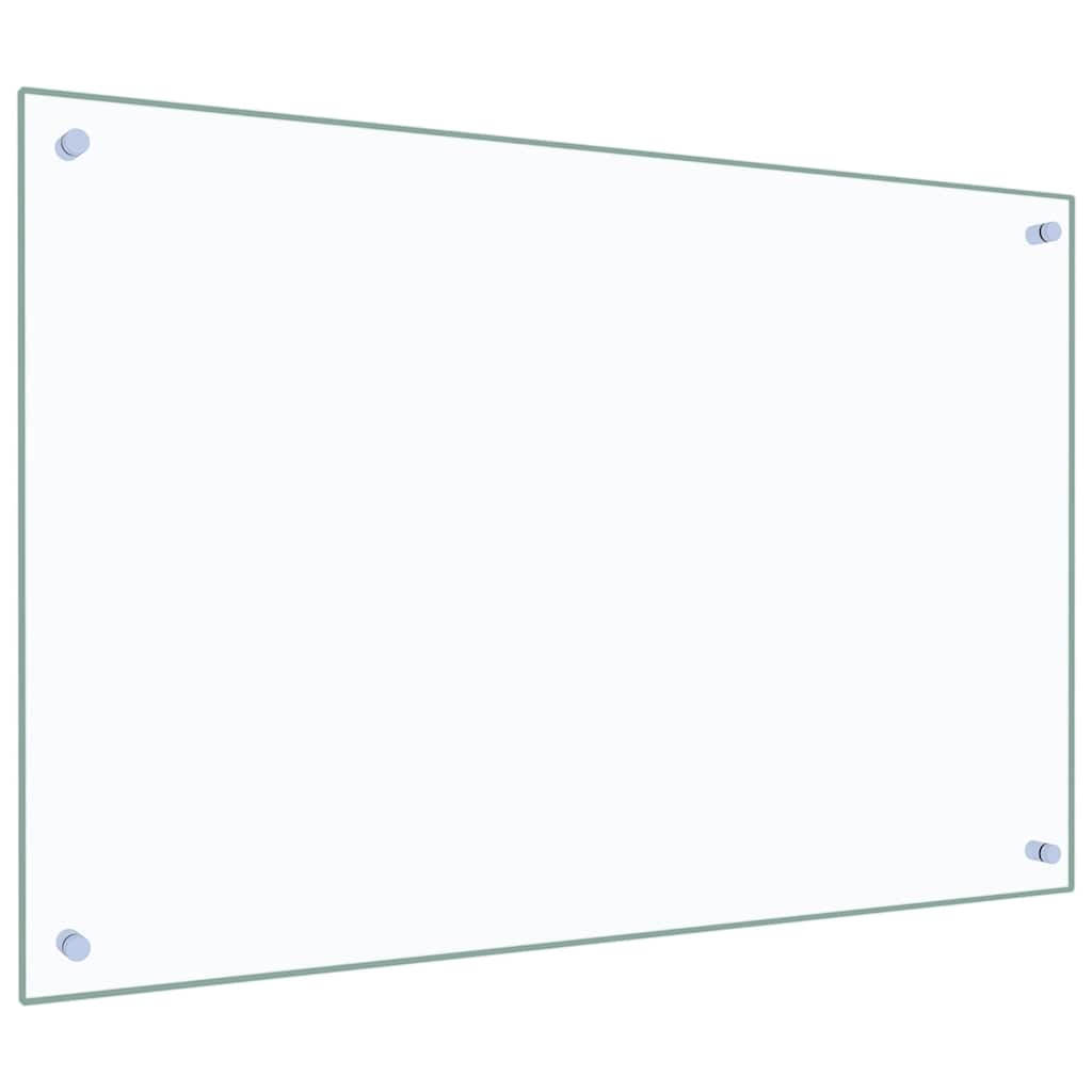 Küchenrückwand Transparent 90×60 cm Hartglas