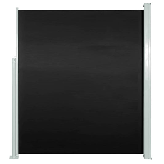 Seitenmarkise 160x300 cm Schwarz