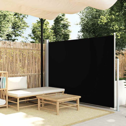 Seitenmarkise 160x300 cm Schwarz