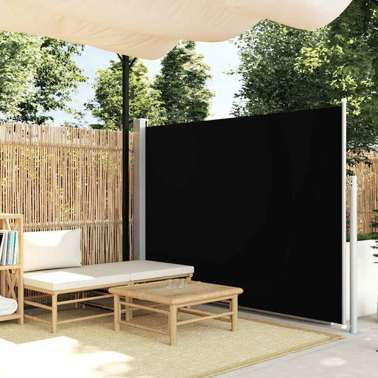 Seitenmarkise 160x300 cm Schwarz