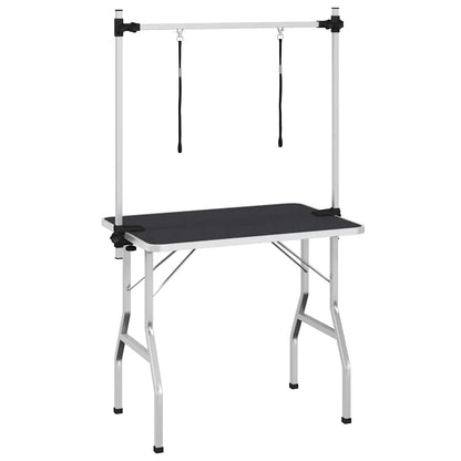 Trimmtisch Schertisch mit 2 Schlingen für Hunde Katzen Klappbar