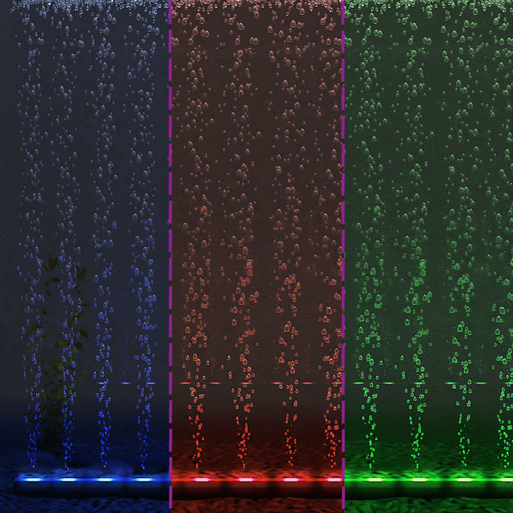 LED Aquarium Blasenlampe RGB 56,5 cm