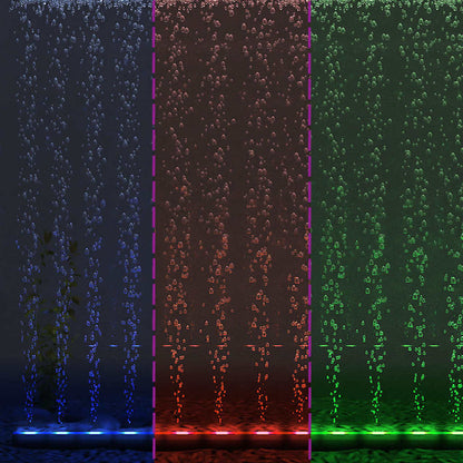 LED Aquarium Blasenlampe RGB 56,5 cm