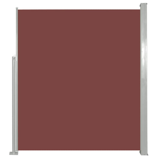 Ausziehbare Seitenmarkise 160x300 cm Braun