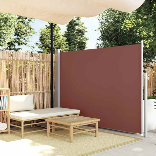 Ausziehbare Seitenmarkise 160x300 cm Braun