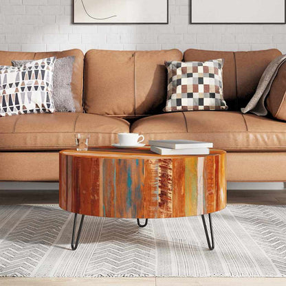 Couchtisch Altholz Massiv Rund