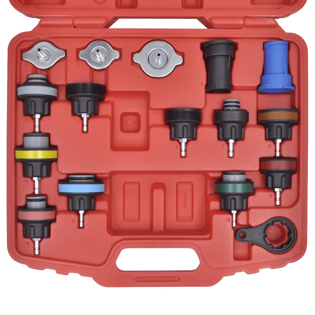 18-teiliger Heizkörper-Drucktester